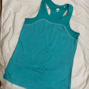 Turquoise workout tank